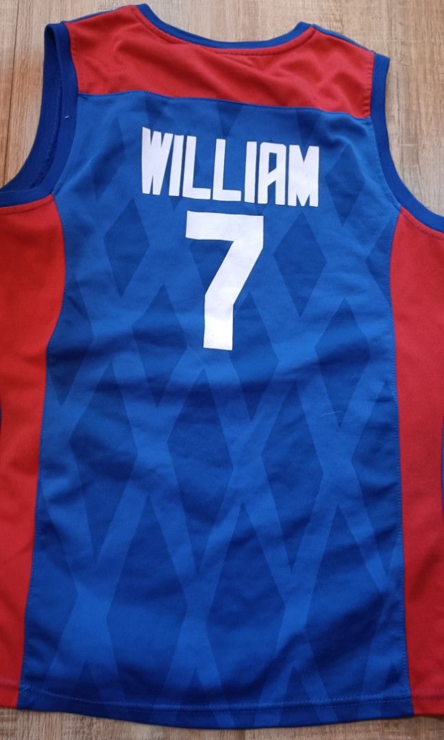 ⭐SALE Pilipinas Fiba Asia Basketball Jersey No. 7 William on Carousell