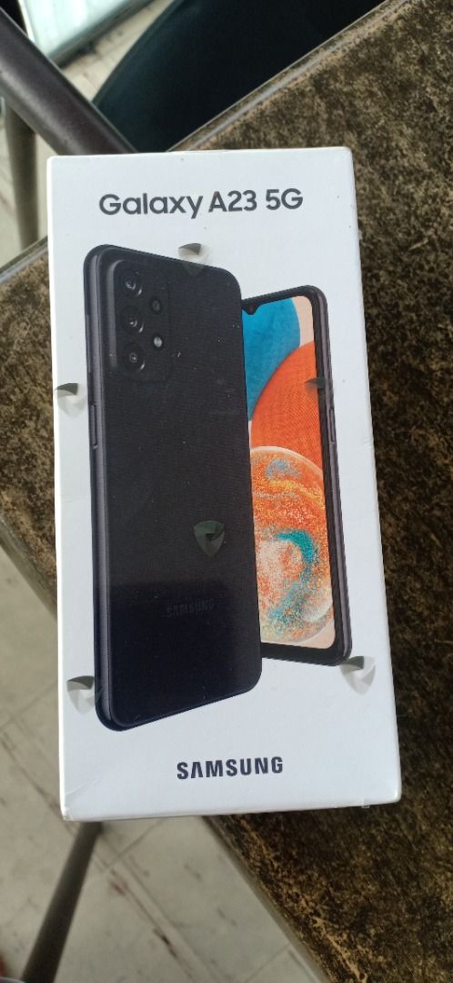 Samsung Galaxy A23 5G (Category: Samsung) located in Makati City. Submitted by neelsaj21 (Listing ID 1226777918, Image 3). Description: Brand new Samsung - never been opened and Smart locked. No negotiating/bargaining .