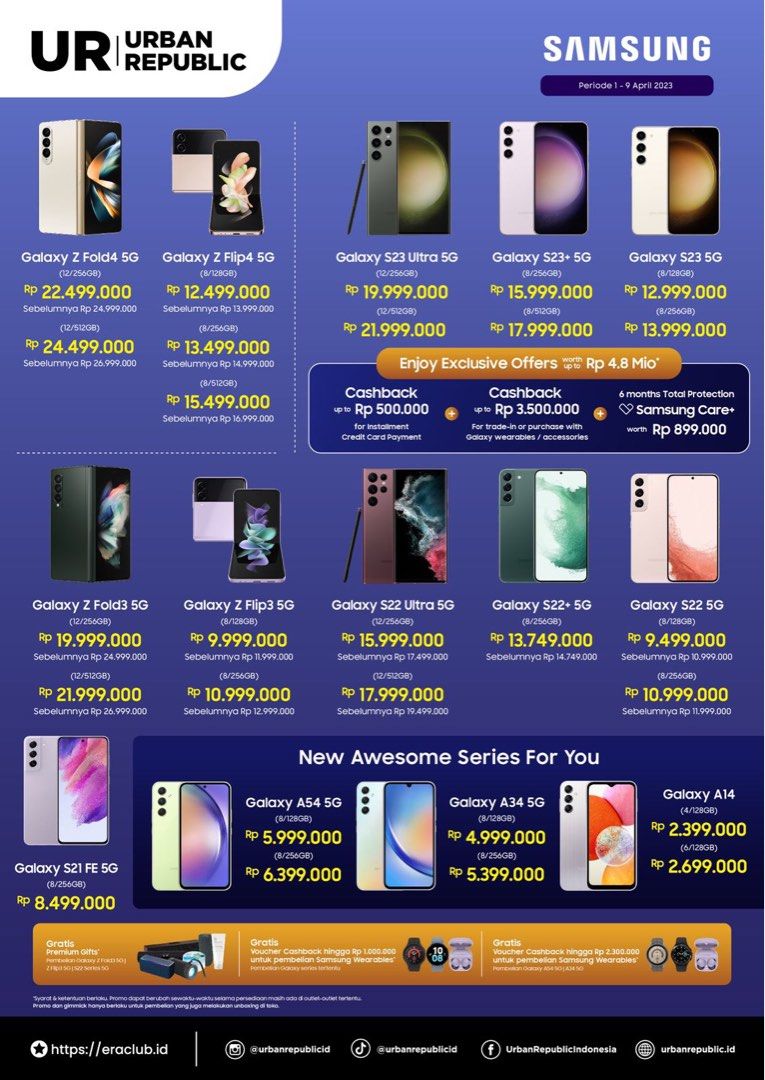 Samsung Series, Telepon Seluler & Tablet, Ponsel Android, Samsung di