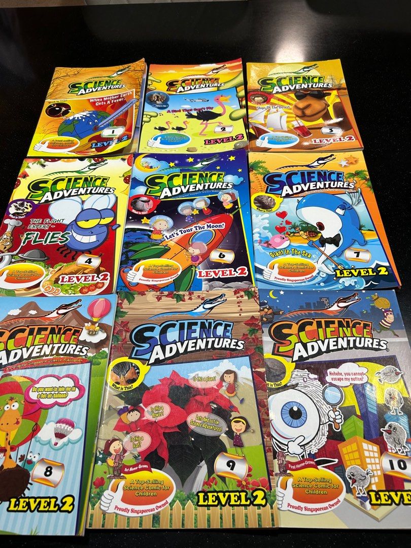Science adventures level 2, Hobbies & Toys, Books & Magazines, Comics ...