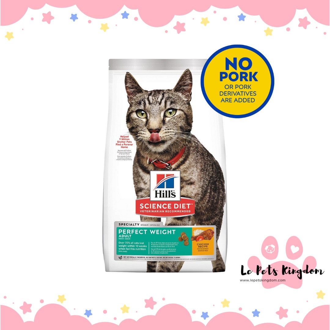 Science diet online cat perfect weight
