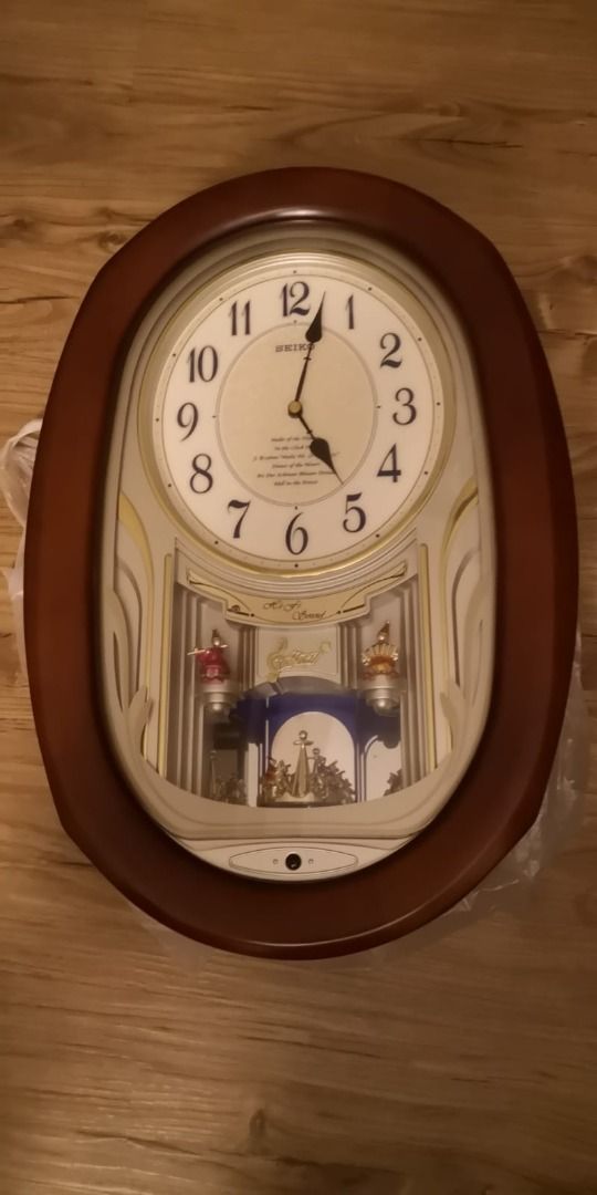 Seiko hi fi 7 melodies clock discount