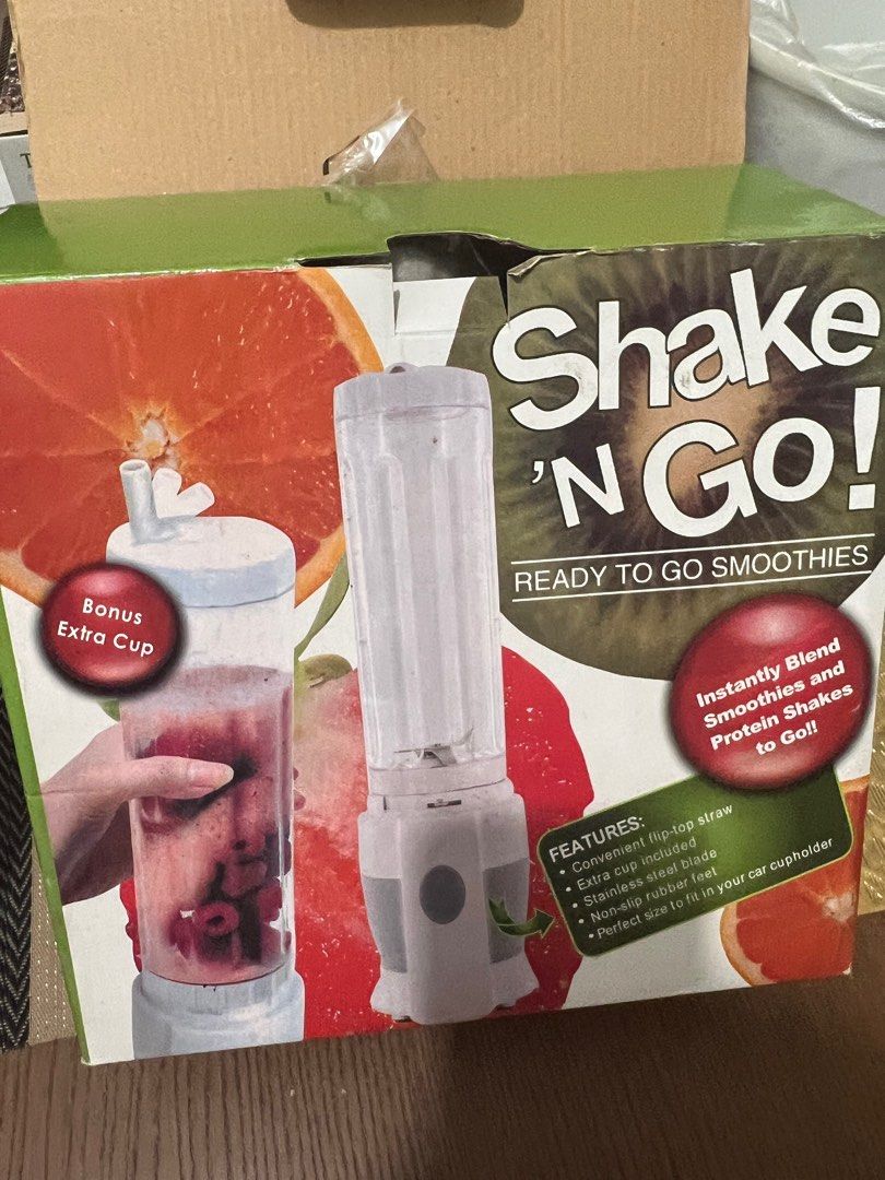 Shake and Go (Category: Juicers, Blenders & Grinders) located in Batangas. Submitted by zhyee (Listing ID 1226799762, Image 1). Description: Meet up near Sta. Anastacia Highschool Sto. Tomas Batangas.