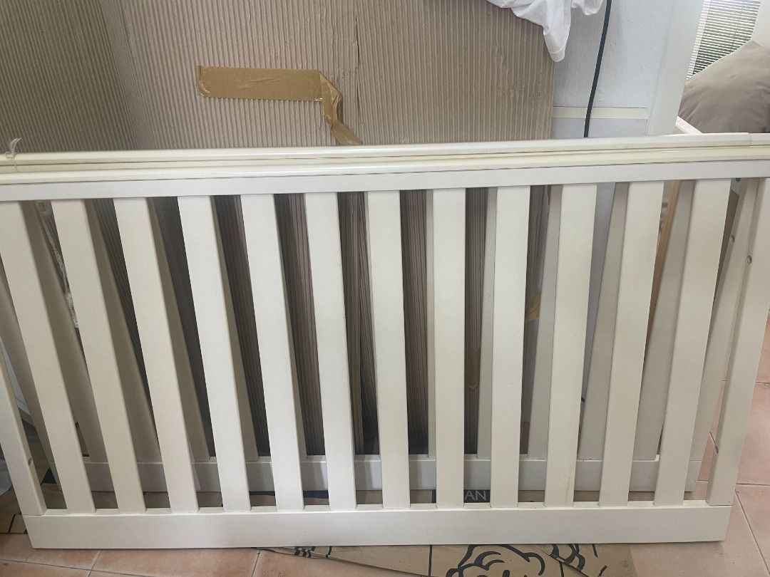 Silver Cross Nostalgia Sleigh Cot Bed, Babies & Kids, Baby Nursery