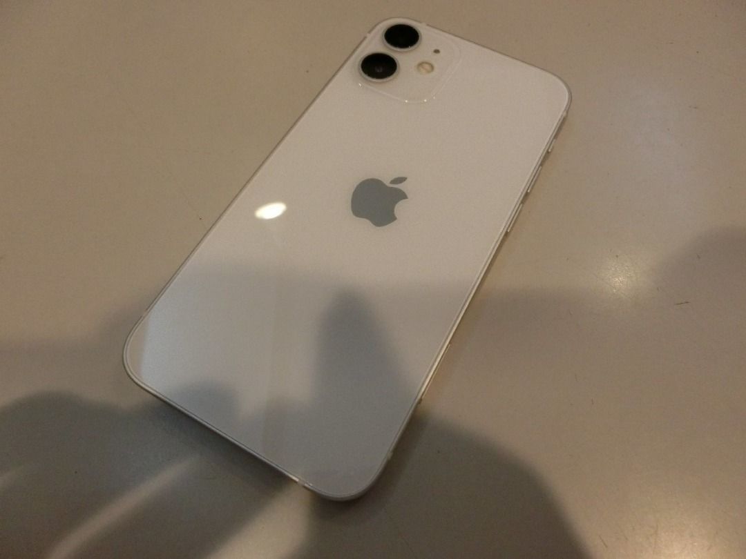 SIM free ☆ Apple iPhone12 mini 128GB 白色美品本體限定, 手提電話