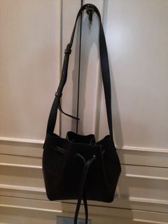 Sincerely SEA saffiano leather mini sling bag