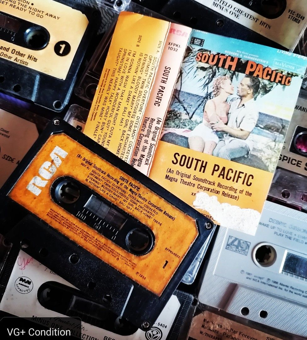 South Pacific Cassette Tape Original Motion Picture Soundtrack OST