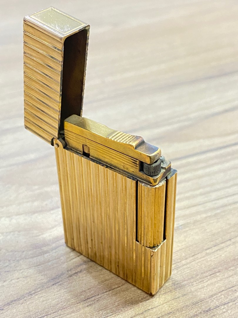 St Dupont Lighter Gold Plated, Luxury, Accessories on Carousell