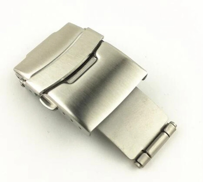 Stainless Steel Butterfly Clasp Watch Buckle 18mm, Men's Fashion ...