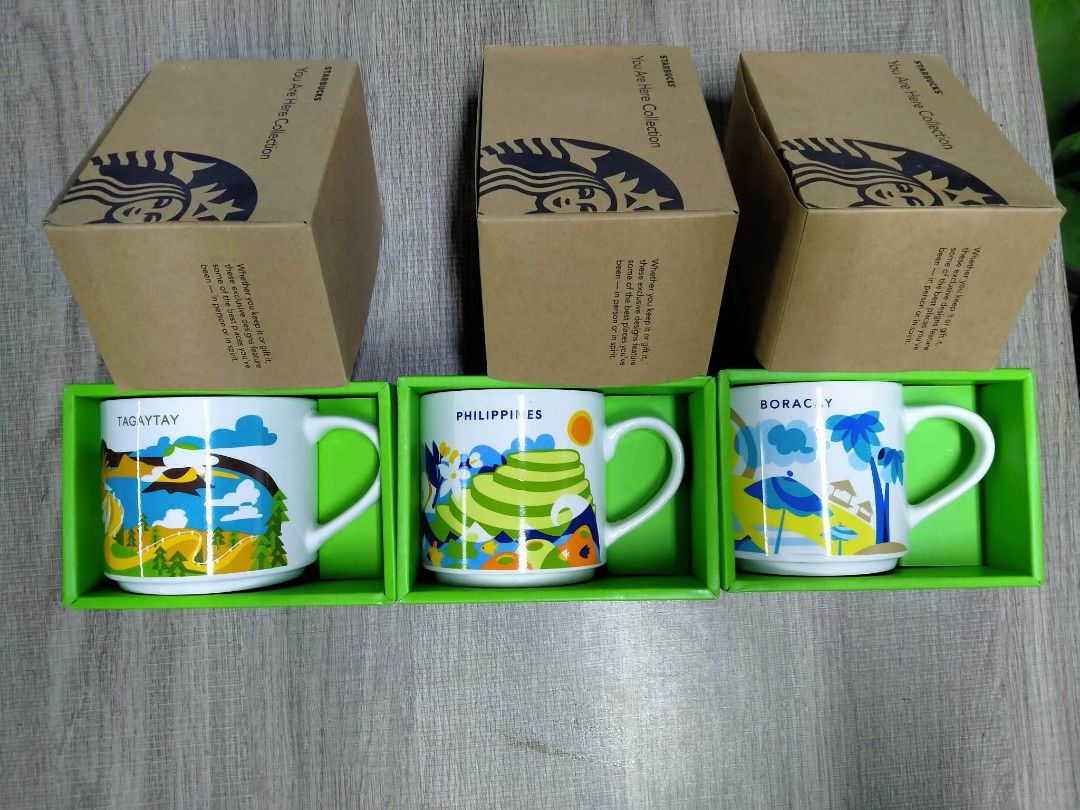 Starbucks Mugs (Category: Coffee & Tea Tableware) located in Batangas. Submitted by bananacakes420 (Listing ID 1226866204, Image 1). Description: .