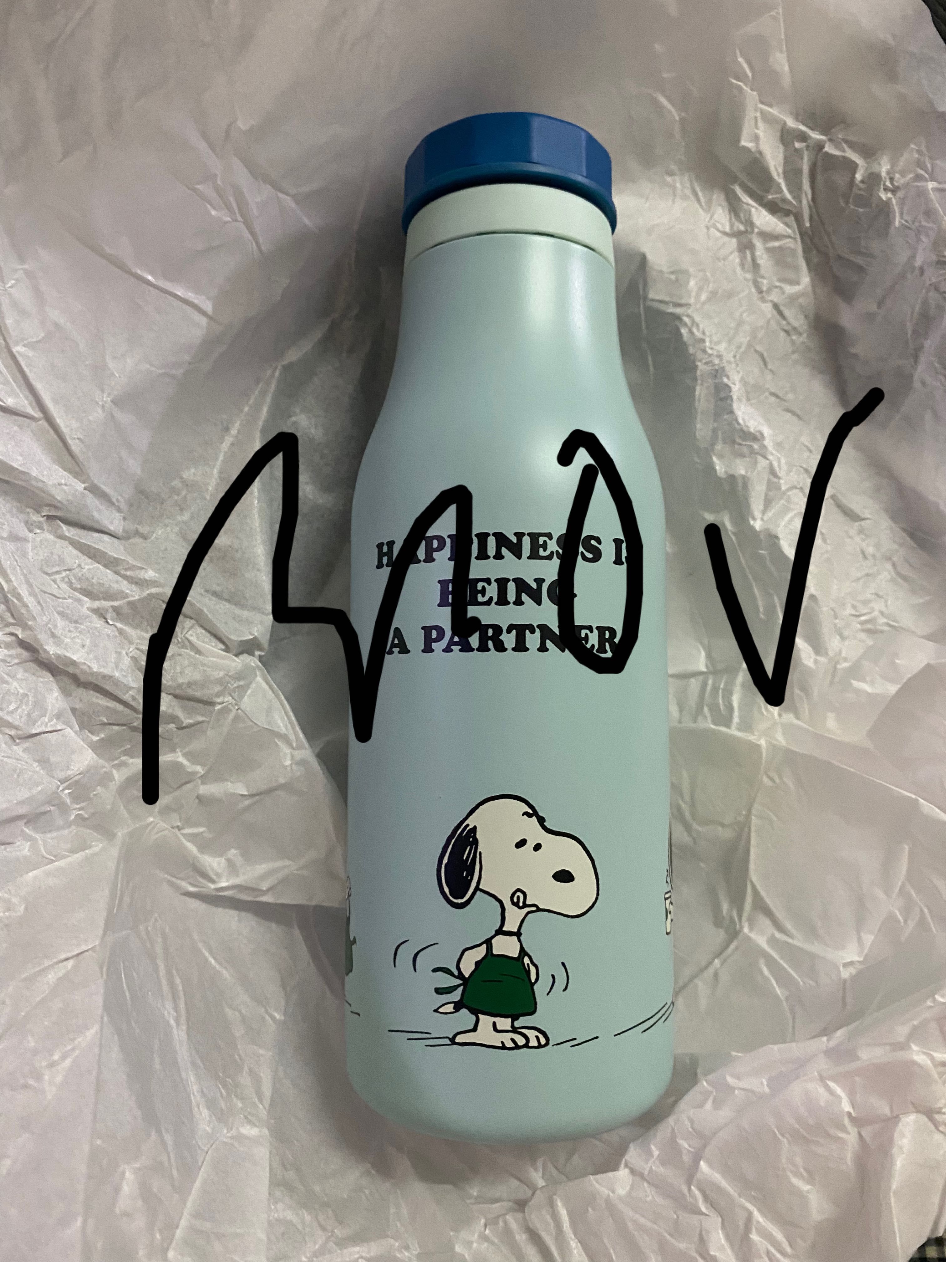 Starbucks snoopy tumbler stainless steel, Furniture & Home Living, Kitchenware & Tableware