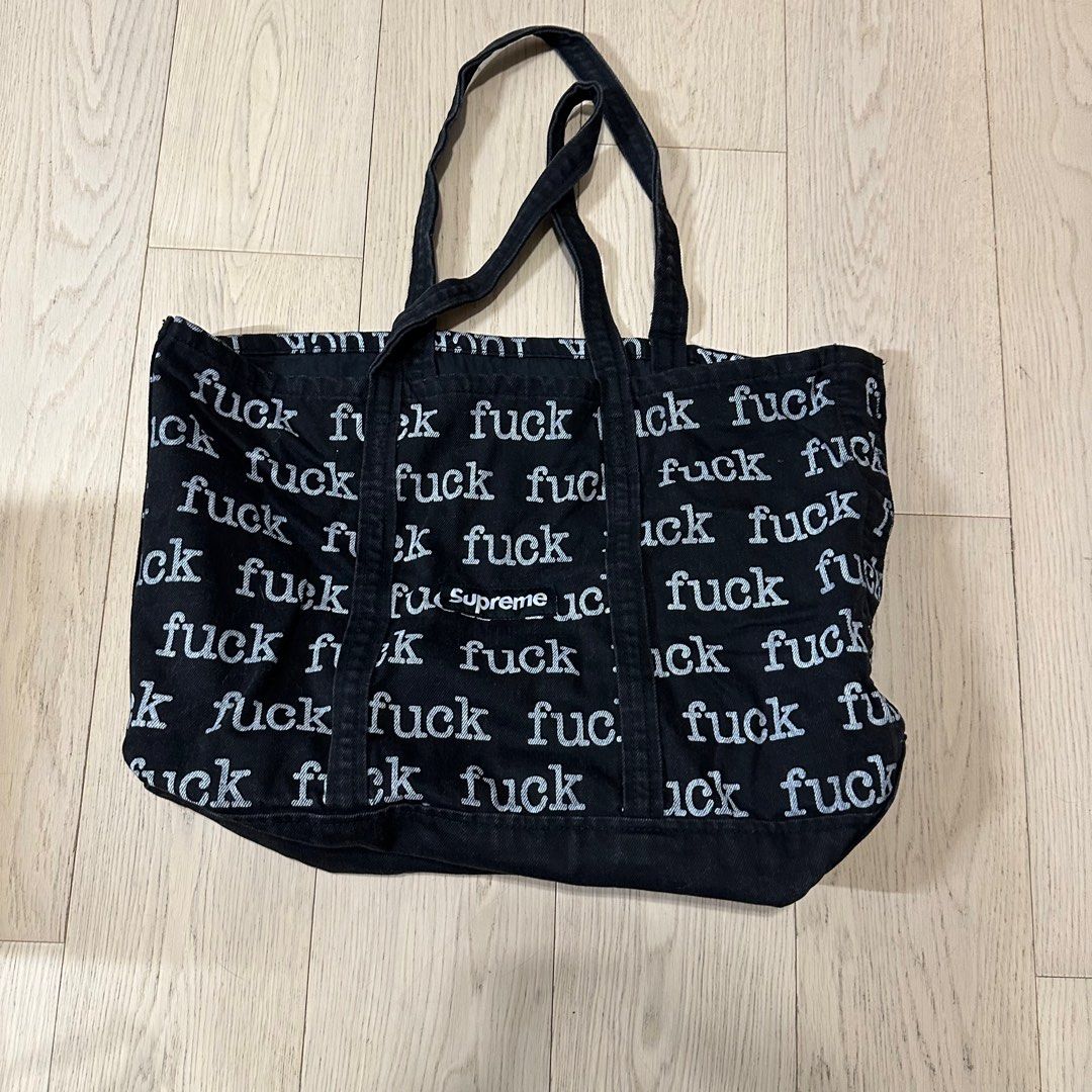 バッグ Supreme 13SS Fuck Denim Tote Supreme - Supreme Fuck Denim Tote Bag トートバッグ 13SSの