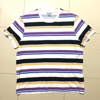 T shirt Kaos Stripe Garis Champion