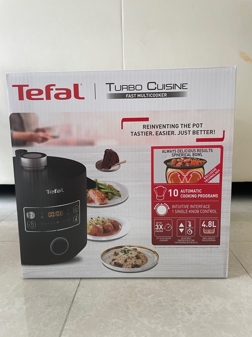 Tefal Turbo Cuisine Fast Multicooker CY754840, TV & Home Appliances ...