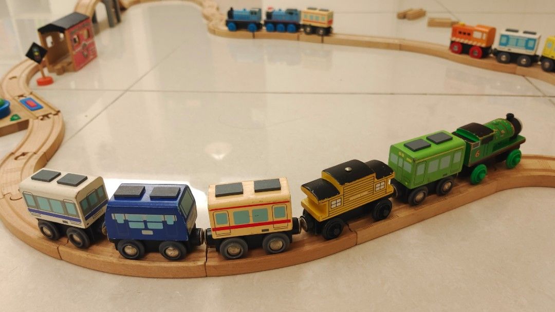 Thomas and friends wooden train set hobbies toys toys games on