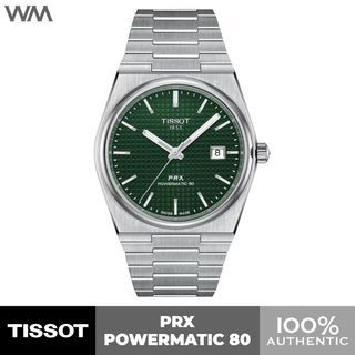 Tissot PRX Powermatic 80 Green Dial Stainless Steel Swiss Automatic Watch T137.407.11.091.00