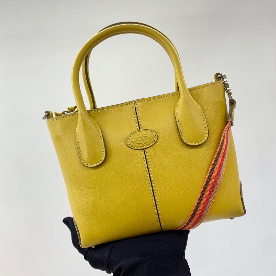 Tod's yellow sale bag