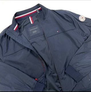 Tommy Hilfiger 深藍色飛行夾克