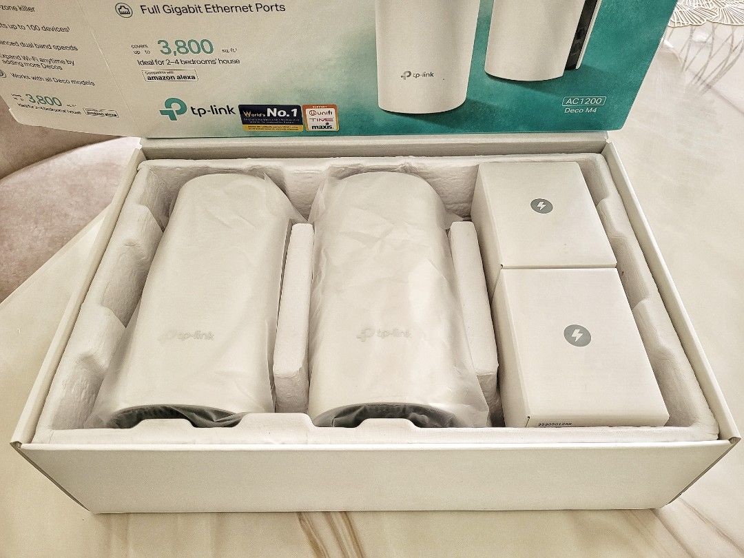 Tp link mesh router Deco M4, Computers & Tech, Parts & Accessories ...