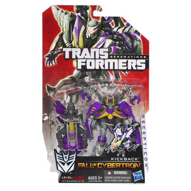 Transformers Generations Fall Of Cybertron Deluxe Class Kickback War ...