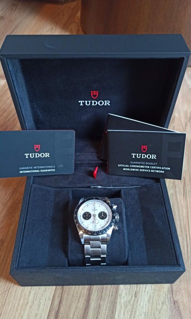 Tudor Blackbay Chrono M79360 Panda (Category: Luxury Watches) located in Makati City. Submitted by jhyub (Listing ID 1226691315, Image 2). Description: Brand New Tudor Blackbay Chrono Panda M96360 Bought from foreign AD 2022 Complete with receipt.