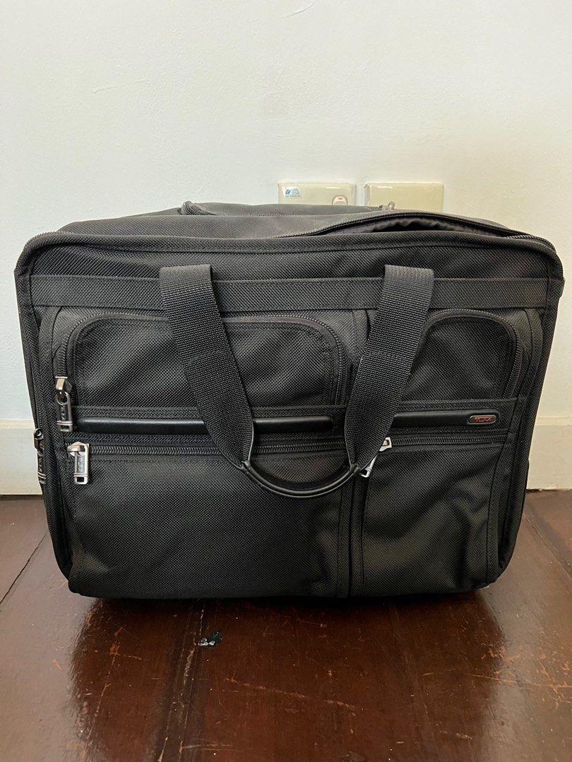 Tumi wheeled expandable briefcase, Men's Fashion, Bags, Briefcases on
