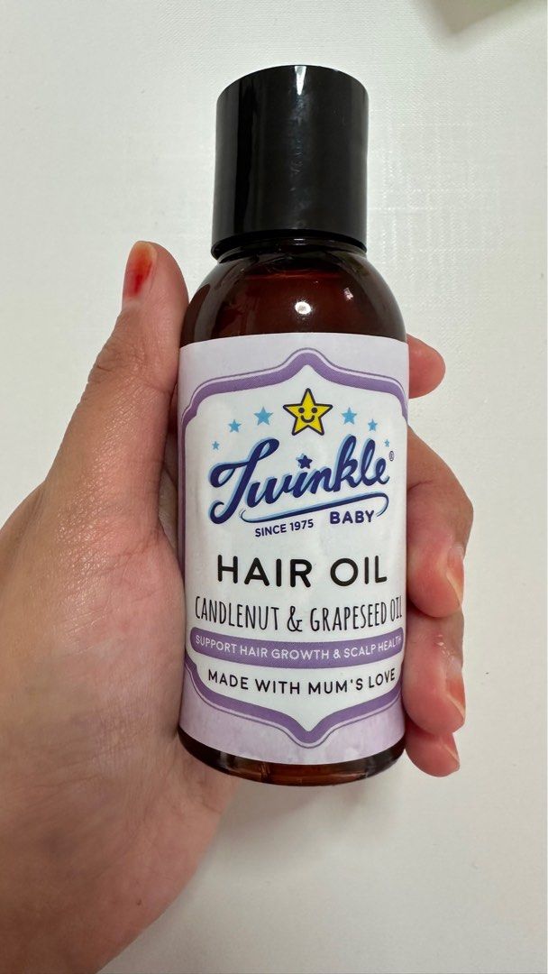 Twinkle baby hair oil sales