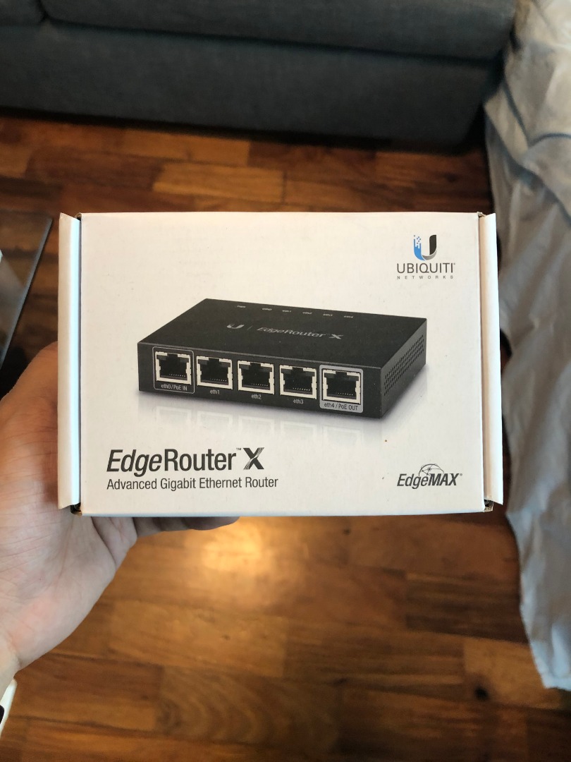 RUSH Ubiquiti Edge Router X Advanced Gigabit Router, Computers