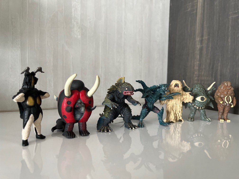 ULTRAMAN MONSTER ACTION FIGURE COLLECTABLES BANDAI (Category: Toy Figures) located in Singapore. Submitted by bloshitup (Listing ID 1226766528, Image 2). Description: My brother is giving up his collection due to a lost of interest. Please help to rehome these beautiful monsters. They are all authentic and well taken care of. 1 for $7 , pick and choose which figures you want or offer a price for everything condition as shown in pics ULTRAMAN, MON