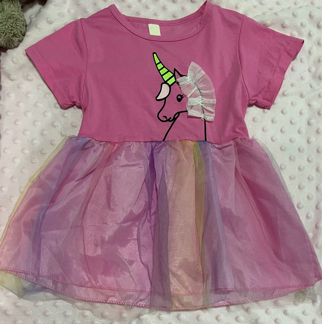 Unicorn dress for online 1 year old