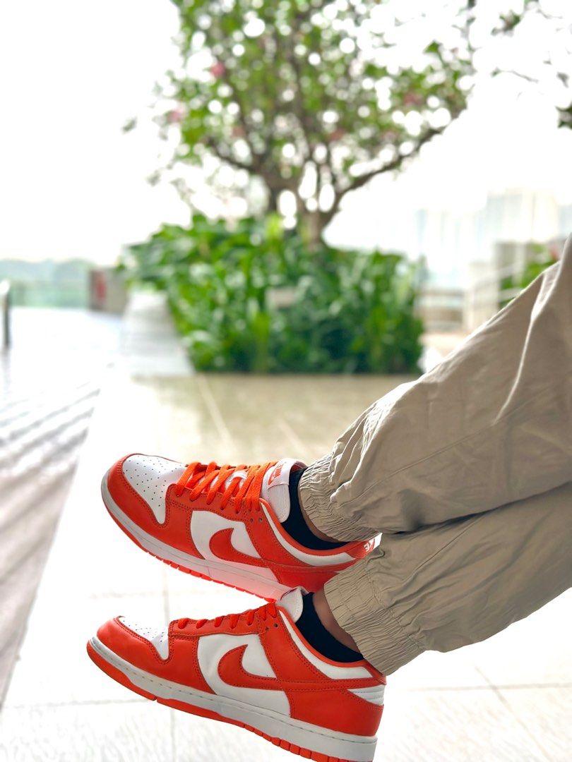 Nike dunk low sp syracuse on feet online