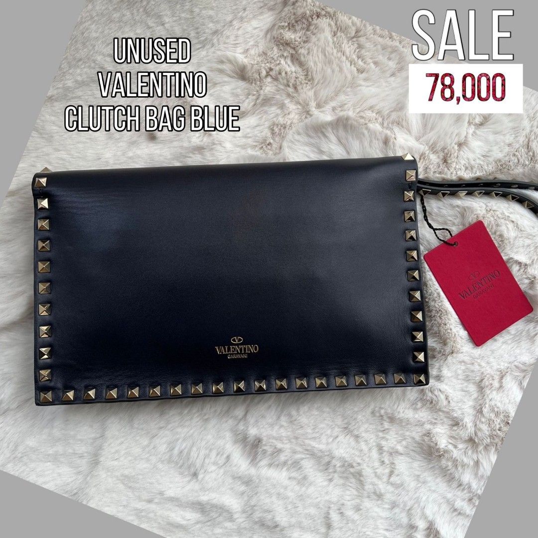 VALENTINO CLUTCH BAG, Luxury, Bags & Wallets on Carousell