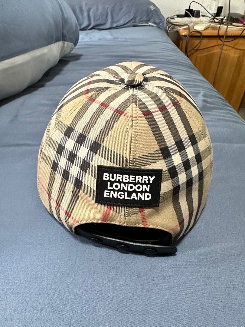 Burberry cap replica sales
