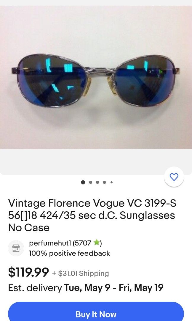 Vintage Florence Vogue Sunglasses Made in Italy Women s Fashion Watches Accessories Sunglasses Eyewear on Carousell