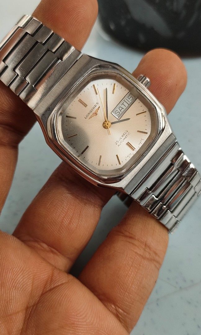 Longines sapphire swiss made deals