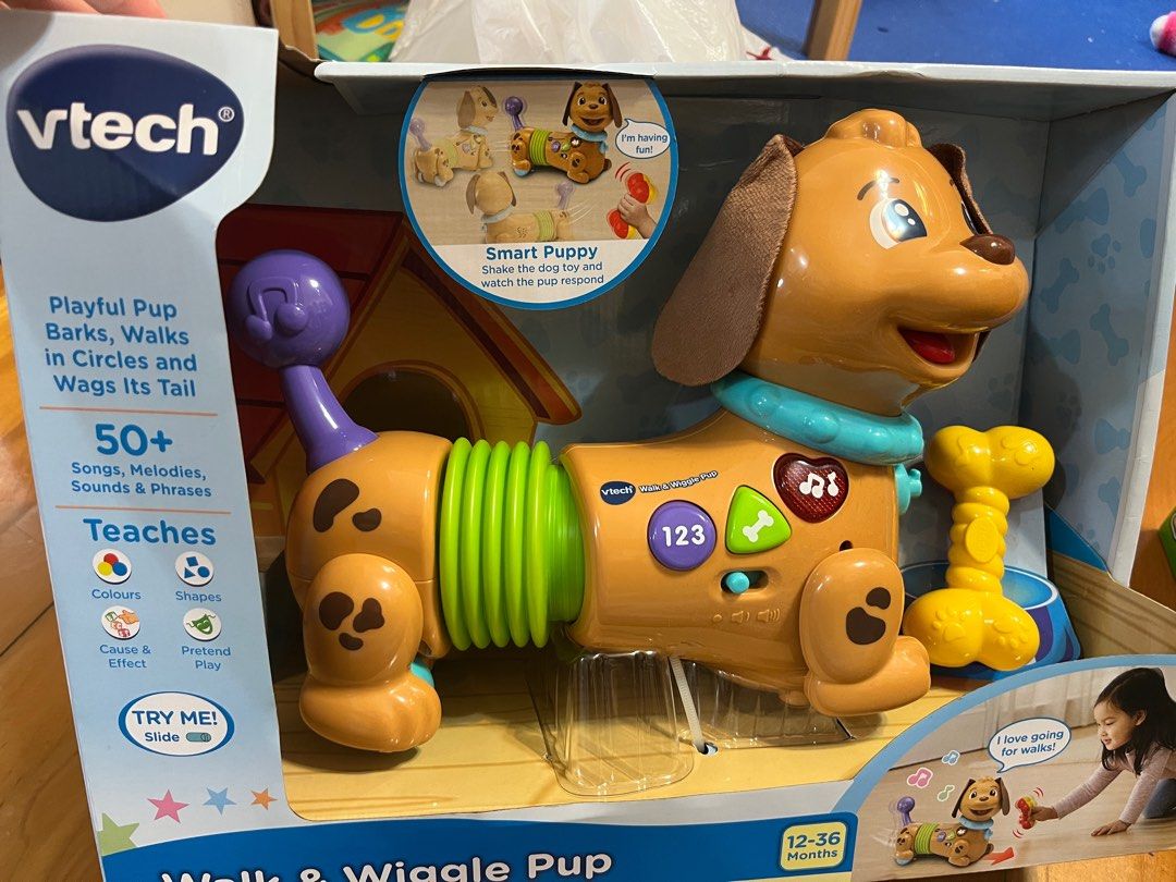 Vtech walk best sale and wiggle pup