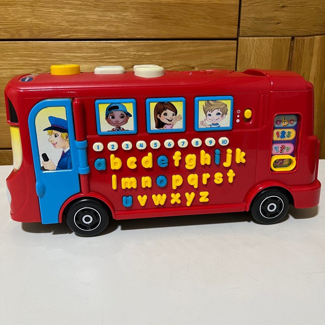 Vtech alphabet bus, Babies & Kids, Infant Playtime on Carousell
