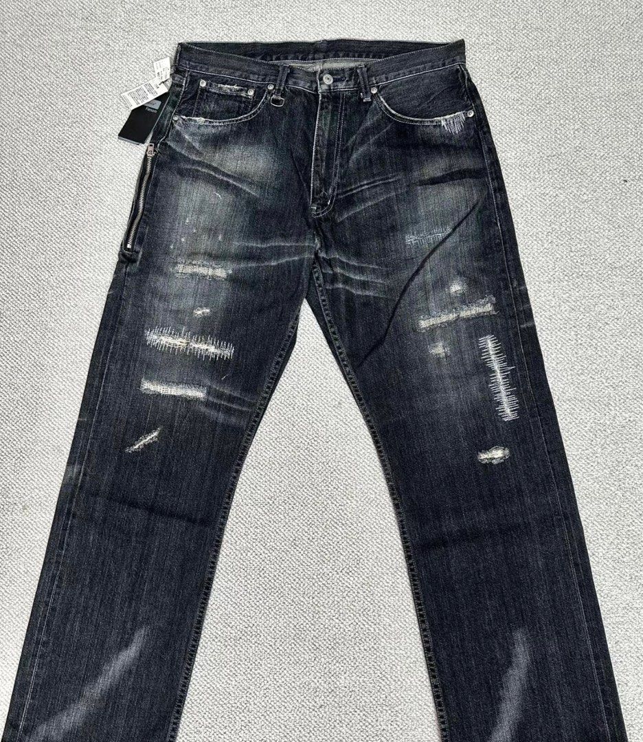 W36- c5 crush 5 fenom fragment levis, 男裝, 褲＆半截裙, 牛仔褲 
