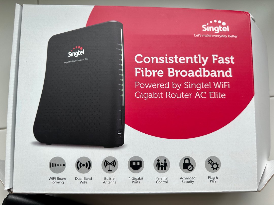 Wifi Gigabit Router AC Elite, Computers & Tech, Parts & Accessories ...