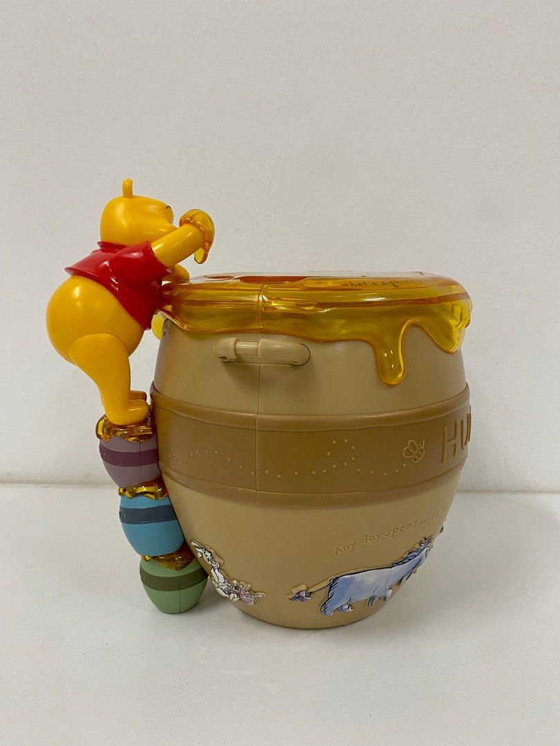 Winnie the Pooh Popcorn Bucket, Hobbies & Toys, Toys & Games on Carousell