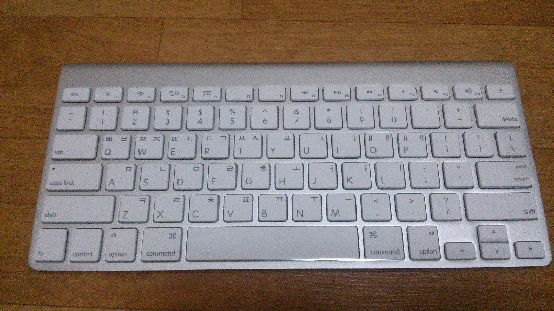 Wireless Mac Keyboard with Korean and English Characters, Computers