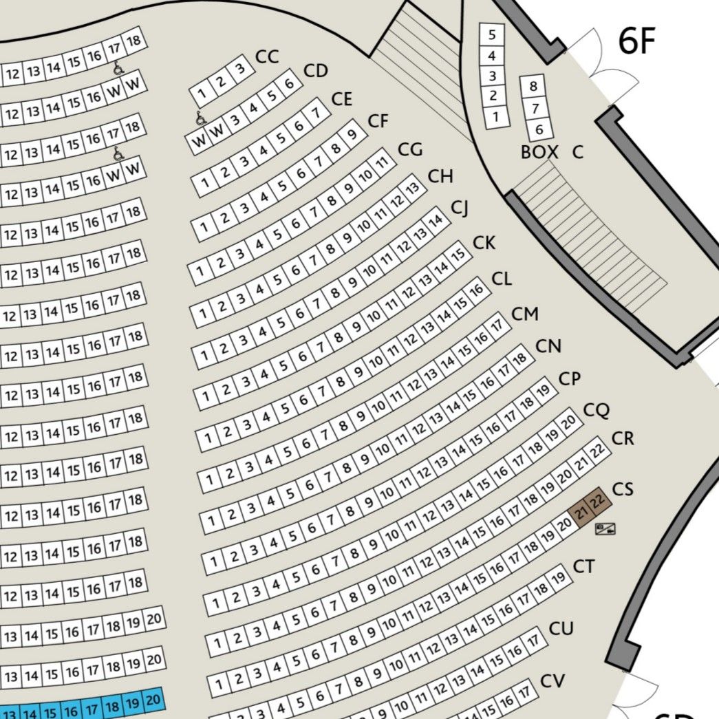 Tulsa Pac Seating Chart Matttroy
