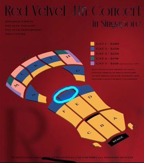 urgent WTS r to v cat 2  below cost price section E pair of red velvet tickets