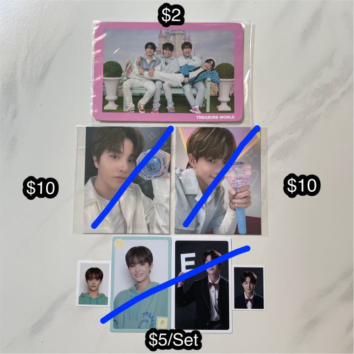 [WTS] TREASURE Merch Items, Hobbies & Toys, Memorabilia & Collectibles