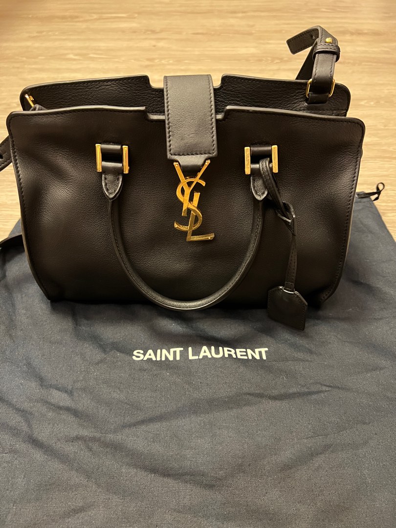 Saint laurent monogram online cabas leather baby