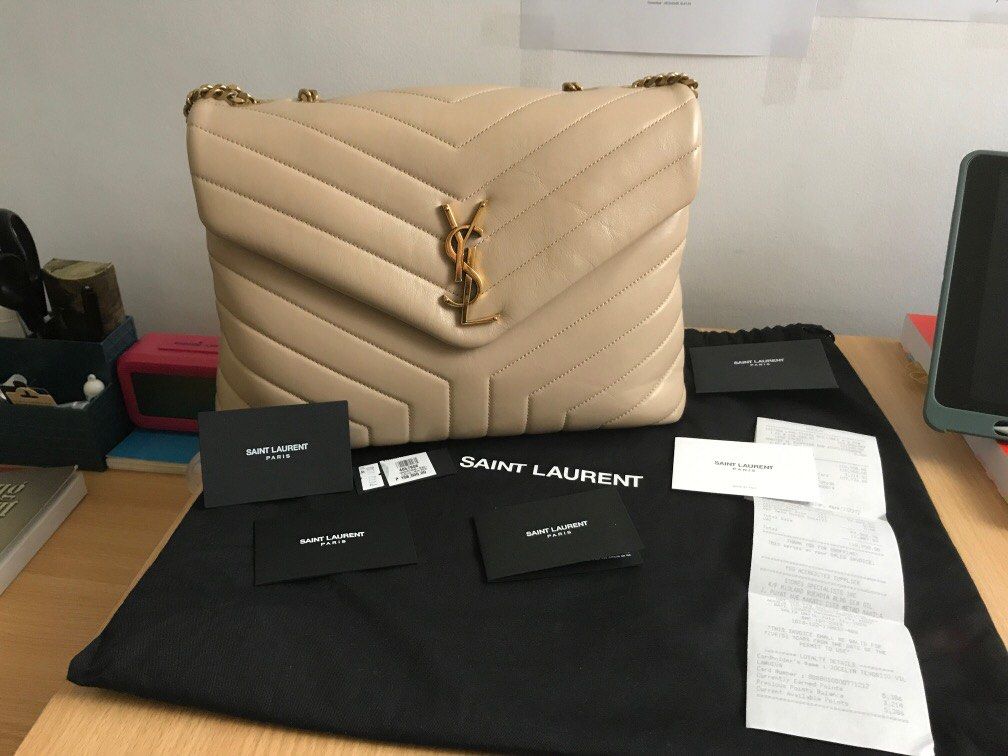 Saint Laurent YSL Loulou Medium Chain Bag