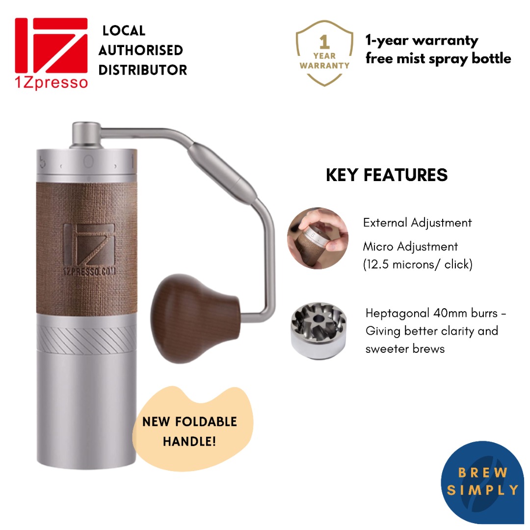 1Zpresso XPro / XPro S Coffee Hand Grinder for Pour Over and Home