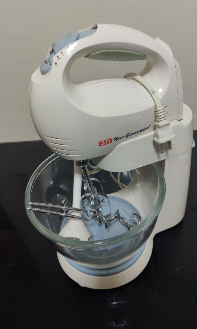 3D hand mixer with stand, TV & Home Appliances, Kitchen Appliances