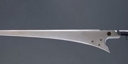 3d printed "Hyperion" gunblade from final fantasy 8