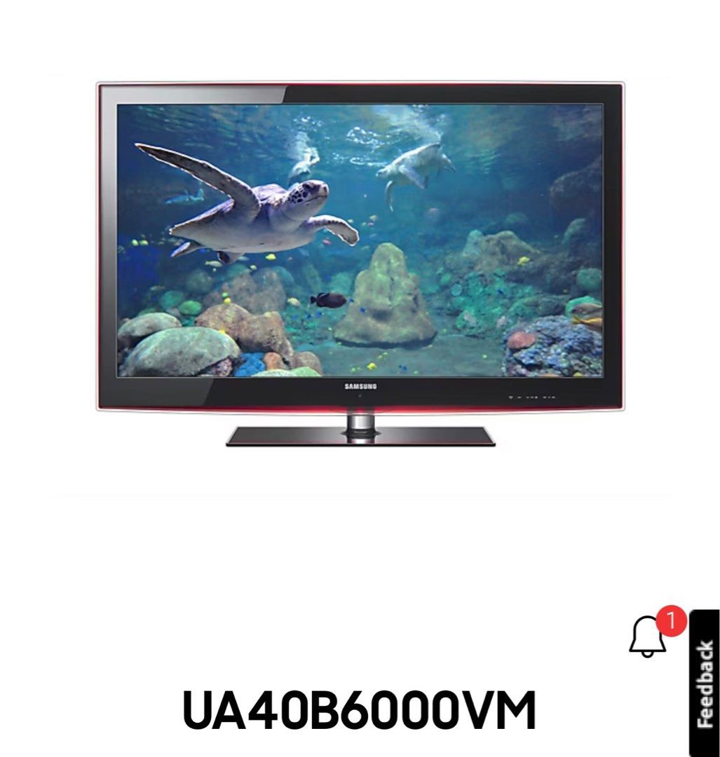40” LED Samsung Tv, TV & Home Appliances, TV & Entertainment, TV on Carousell